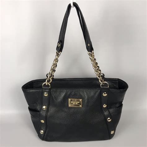 michael kors delancy tote gunmetal